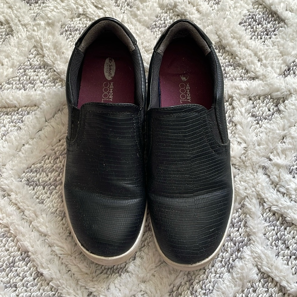 Dr scholls Madison slip on black sneaker